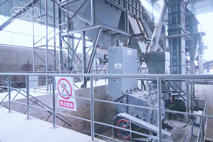 山西時(shí)產(chǎn)250噸尾礦建筑垃圾破碎制砂線